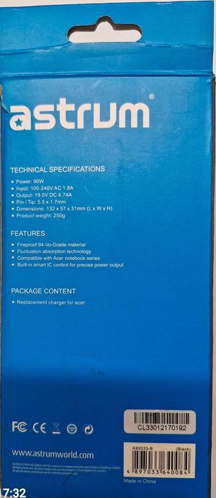 Alimentator  pentru ACER  Astrum