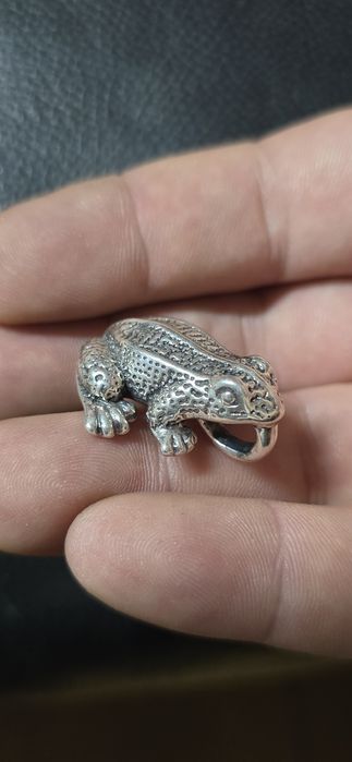 Pandant Broasca argint