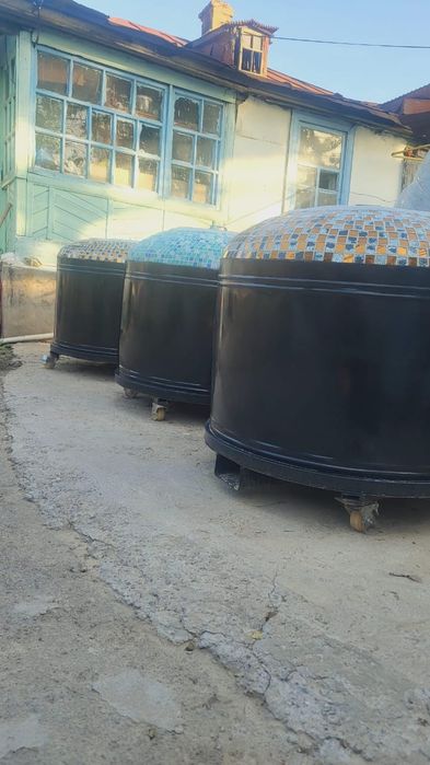 Тандырные печи на колёсах