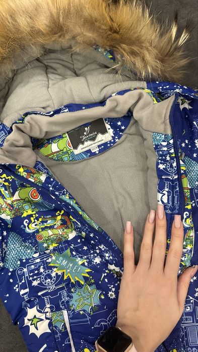 Детский зимний комбинезон