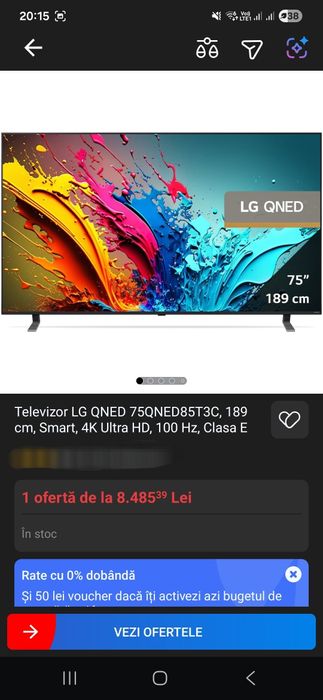 Televizor LG nou 120Hz