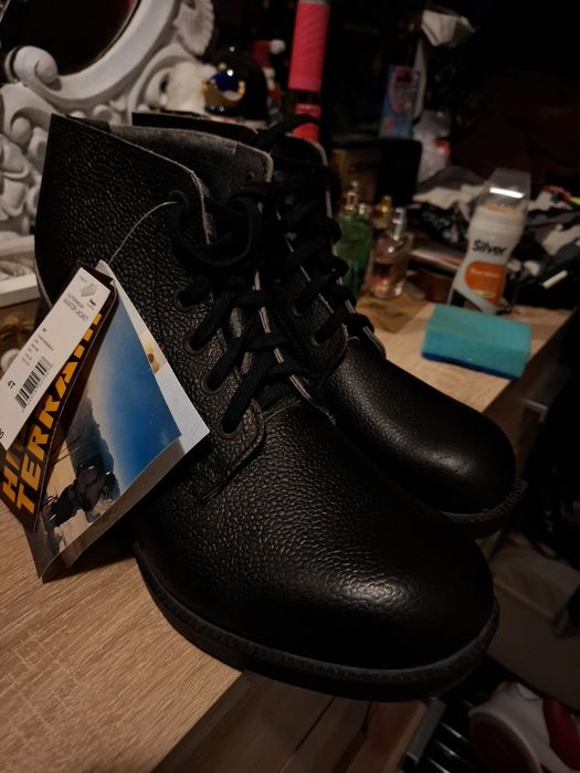 Скандинавски Нови мъжки кожени боти - естествена кожа