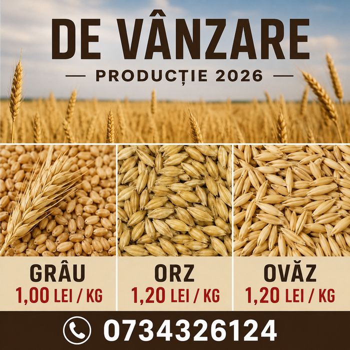 Cereale de vânzare