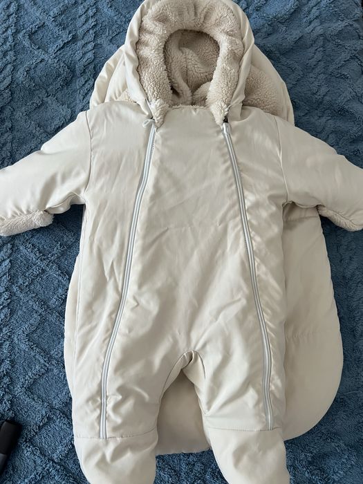 Комбинезон + кокон детский и шапка