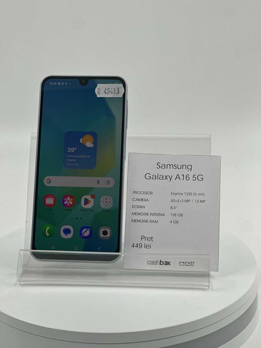 Samsung Galaxy A16 5G 128GB Garantie 24 Luni CashBox