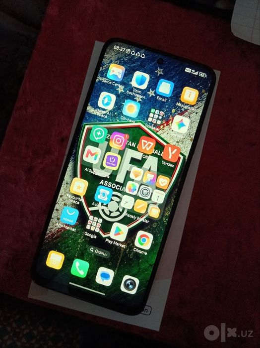 Honor x7d 6/128 qora