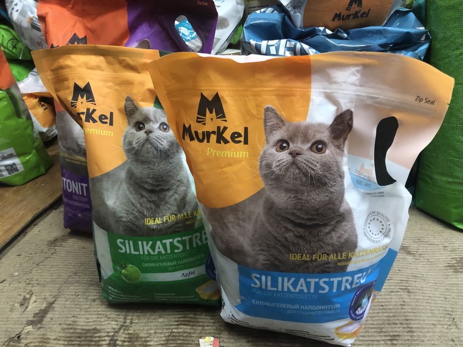 В ассортменте Murkel наполнитель силикагелевый