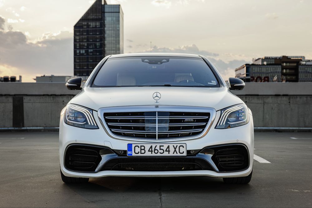 Mercedes S63 AMG Луксозна кола под наем с шофьор