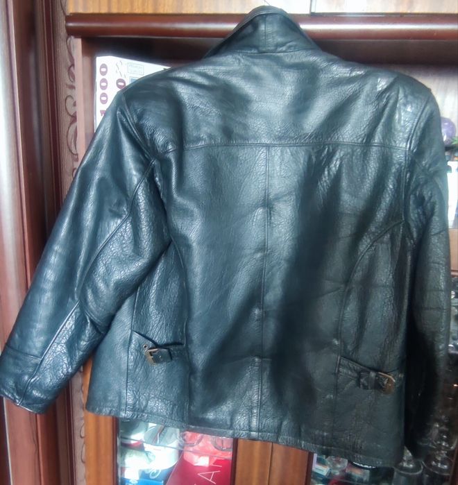 Черно Кожено Яке