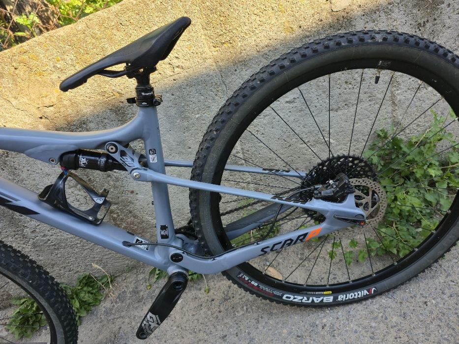 KTM Scarp 29 цола S размер 1х12 GX Sram Full Fox Suspension  Deore Хидравлични, Алуминиев велосипед с двойно окачване