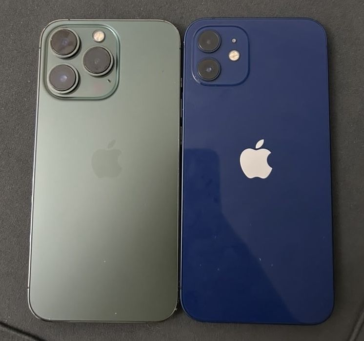 iPhone 13 Pro, iPhone 12.