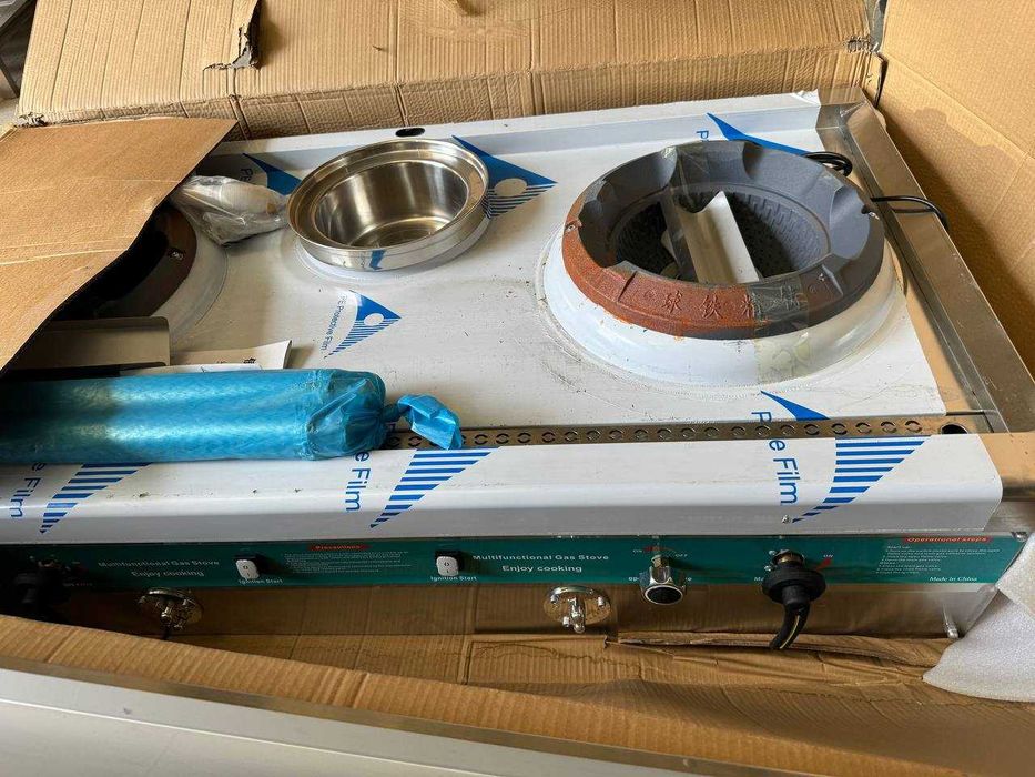 ВОК плита газовый lagmon uchoq Канфорка WOK 1,8 м (2 талик) (1 раковин