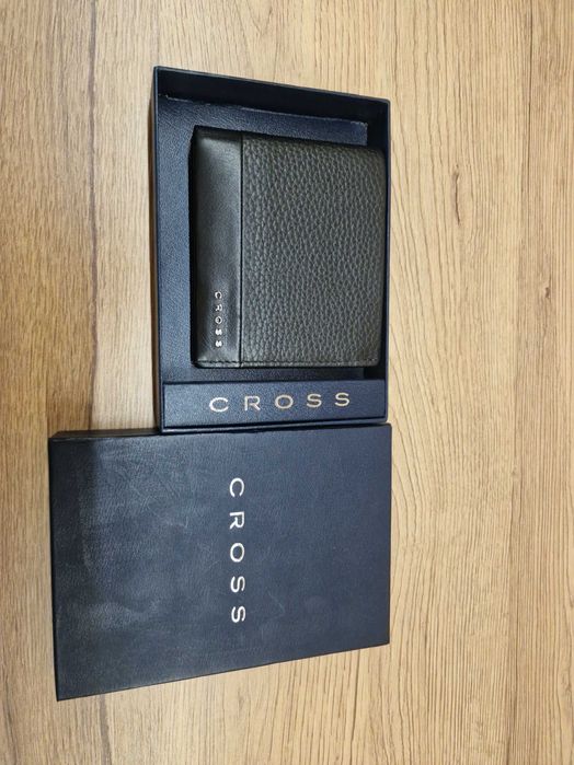 Мъжко кожено портмоне/портфейл Cross