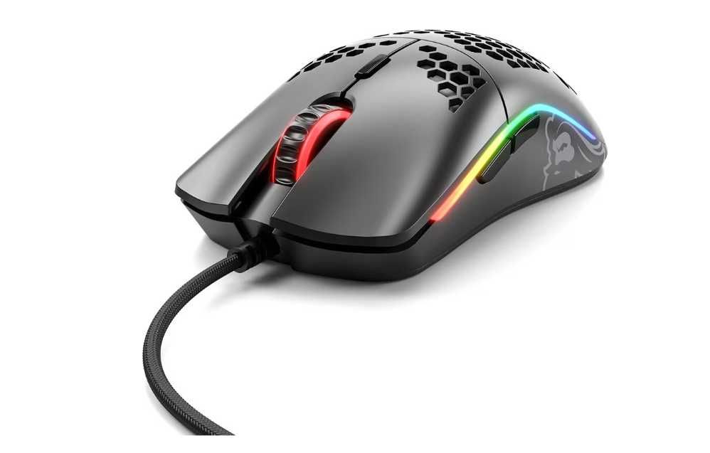 Mouse Glorious Model O Minus, Ultrausor 58g, Negru Mat