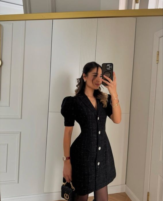 Черный платье-хит