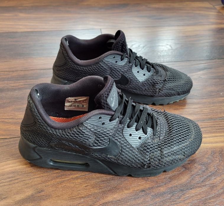 Adidasi/pantofi sport Nike Air Max 90 Negri, marimea 42, uzati