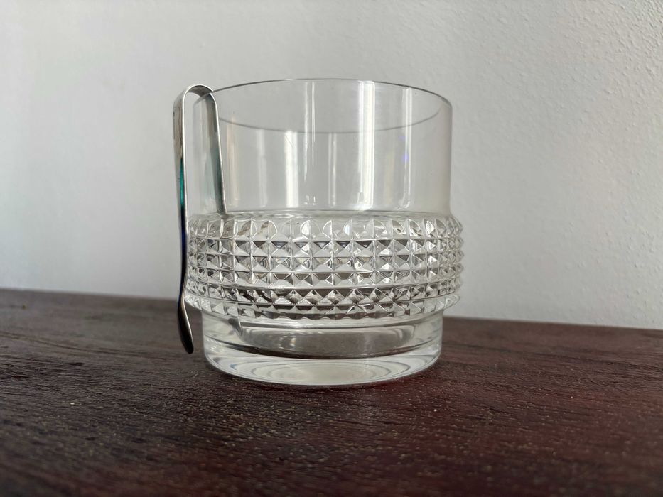 recipient frapiera art deco pentru gheata din cristal Peill & Putzler