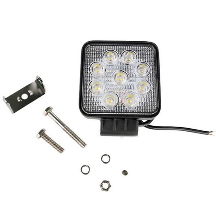 ЛЕД прожектор 27W 12/24V LED дневни халогени светлини фар раб. лампа