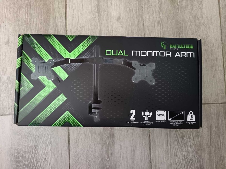 Suport 2 monitoare Vesa (max 16kg)