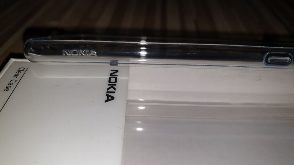 Husa silicon originala Nokia 5.1 Clear Case transparenta set 2 bucati