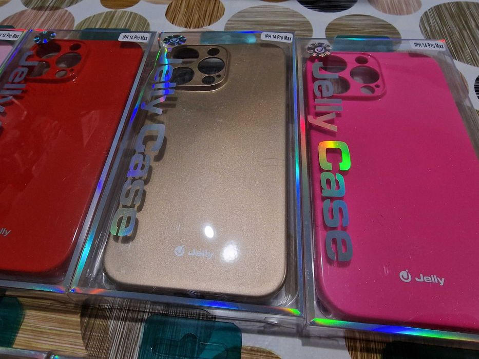 iphone 14 ,iPhone 14+ ,iPhone 14 pro , iPhone 14 pro Max jelly case