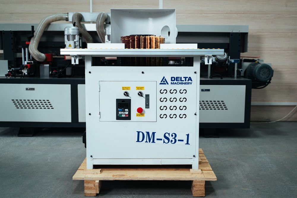 Щеточно-шлифовальный станок DeltaMachinery DM-S3-1
