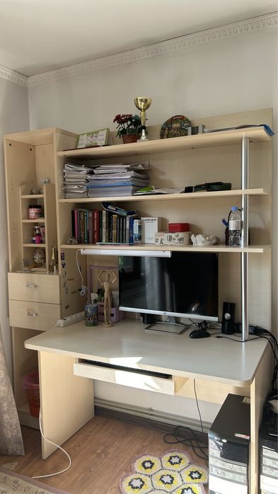 Детский шкаф с партой