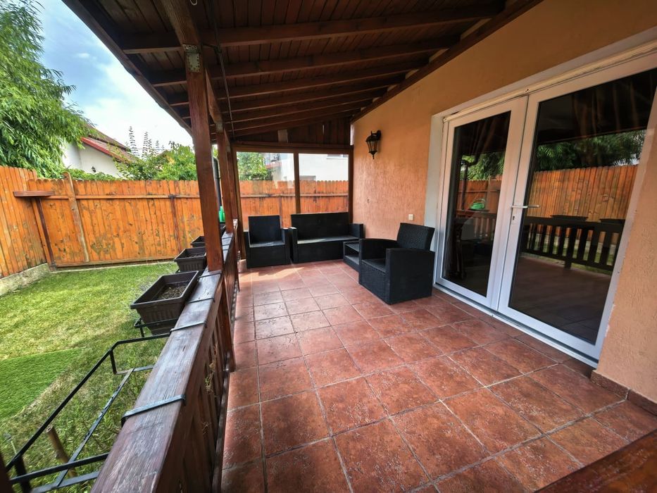Casa individuala 3 camere, 100mp, mobilat/utilat, strada inchisa/linistita