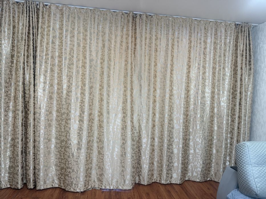 Шторы и тюль для зала.