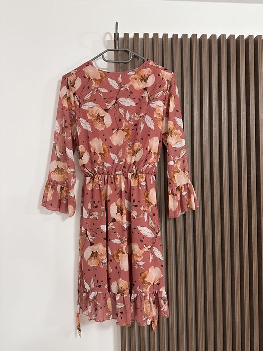 Rochie midi inflorata, marime S-M