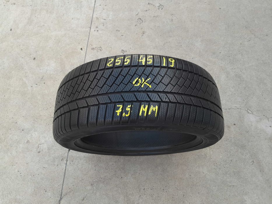 O anvelopa iarna 255 45 19 continental wintercontact TS 830P cu 7,5 mm