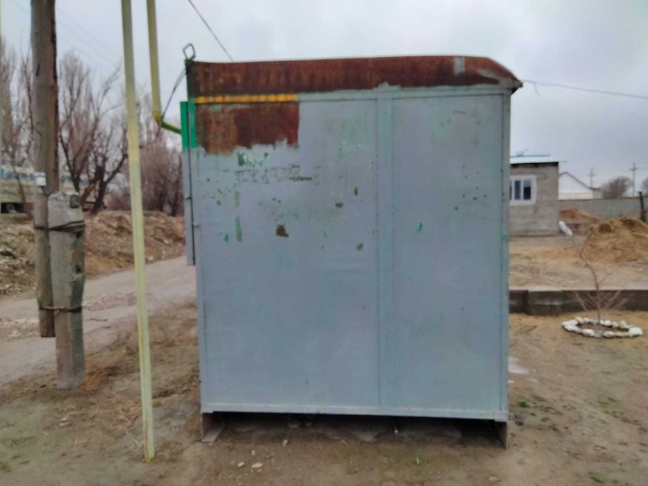 будка металлическая