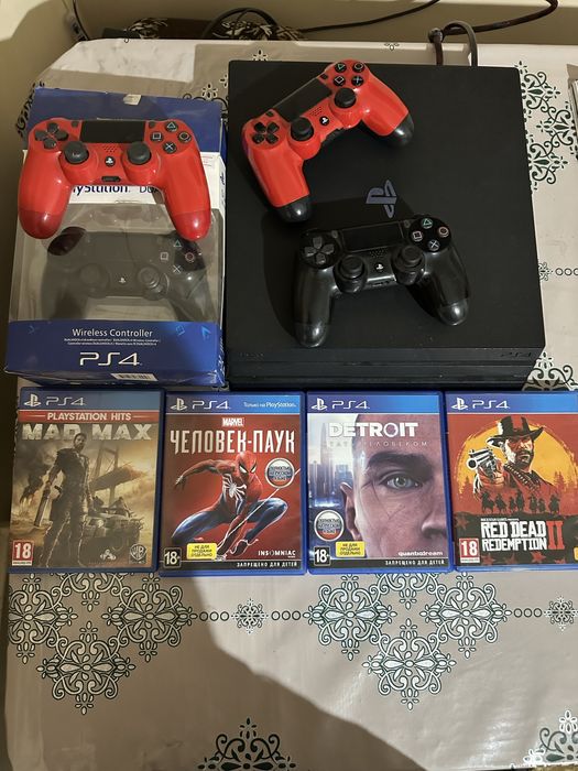 Ps 4 slim 1 TB каропка бари бар