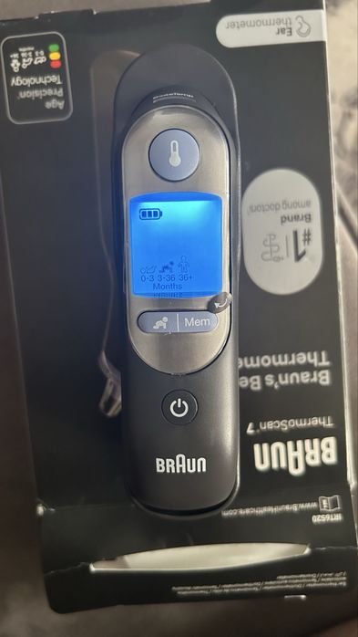 термометър за ухо Braun ThermoScan 7