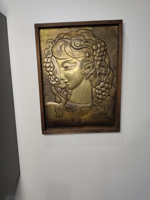 Художествено пано от месинг – СССР, 80-те години