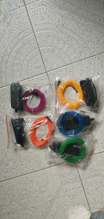 Облекло светеща светлина за декорация за дрехи