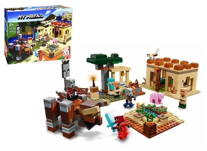 Конструктор Патруль разбойников (Minecraft ) / 580 деталей