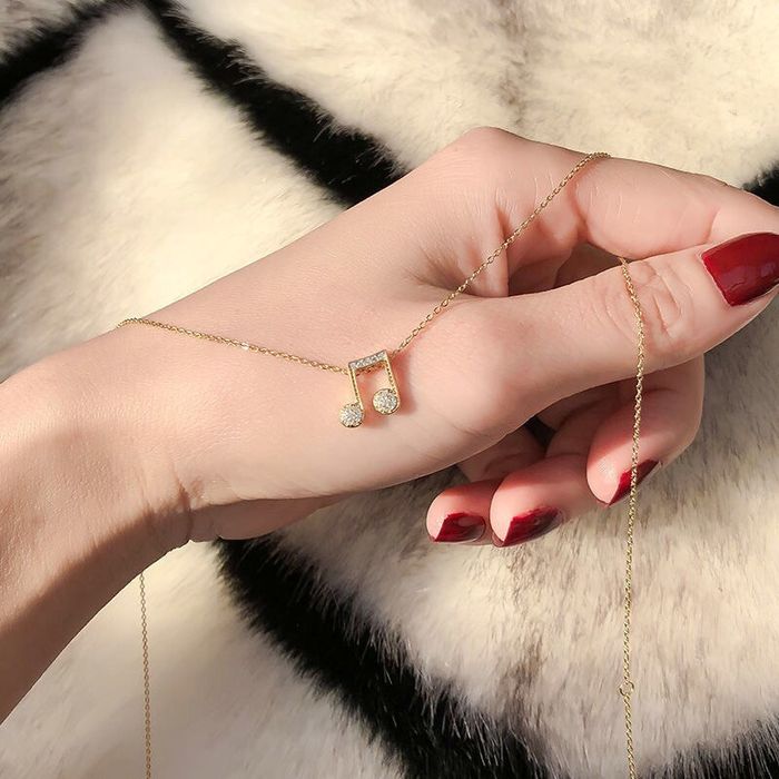 Цепочка с кулоном Нота