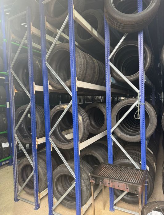Rafturi metalice pentru anvelope