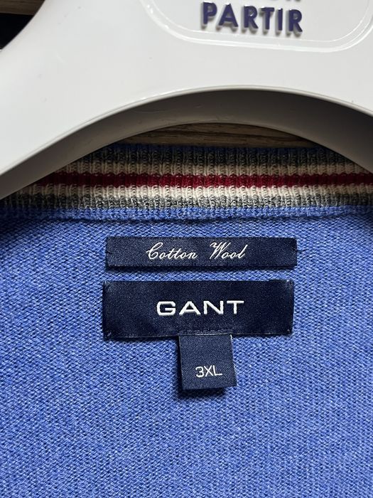 GANT : Cotton Wool V Neck Jumper -3ХЛ / Оригинал