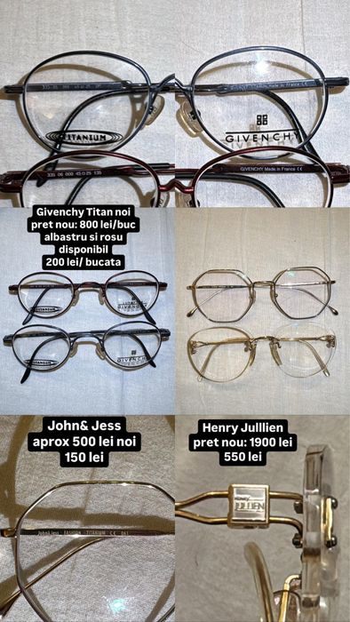Ochelari de vedere diferite modele,am foarte multe modele