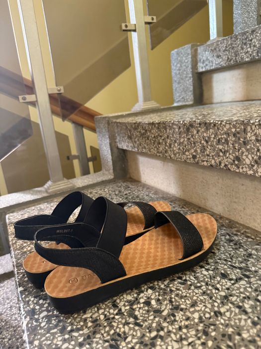 Сандали детски, черни