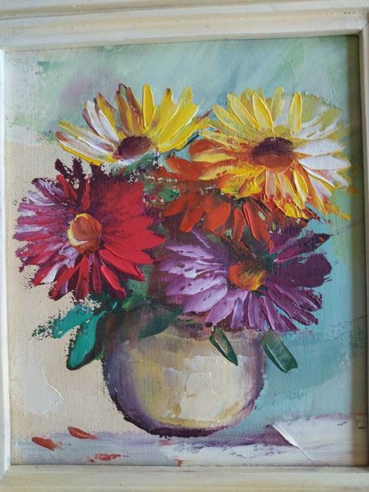 Картина, маслени бои на Методи Идакиев.