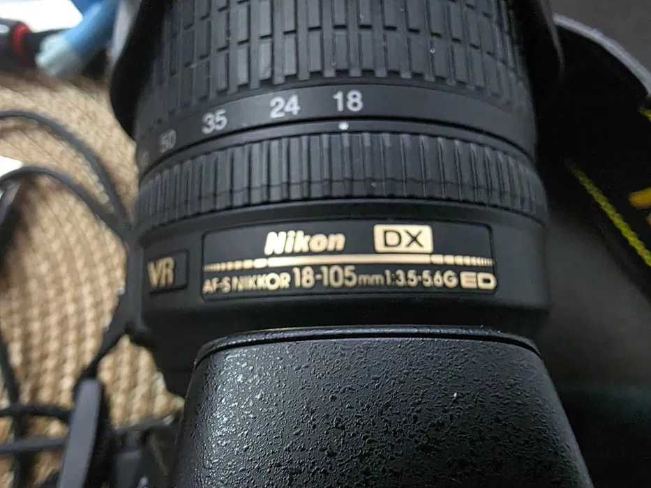 Nikon D5500 + 5 обектива + D5000 + аксесоари  Пълен комплект