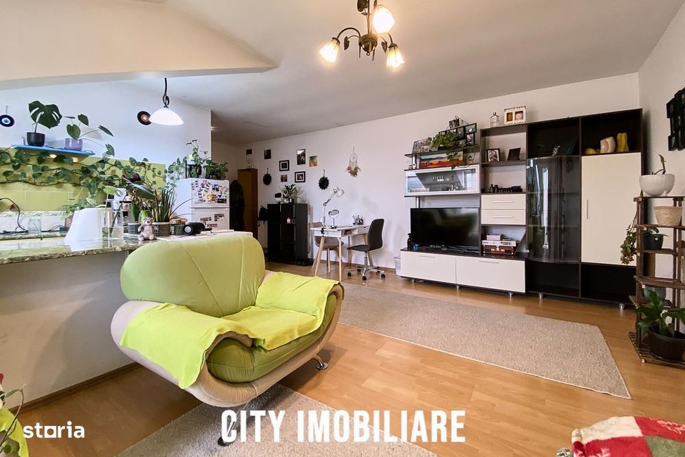 Pret excelent! Apartament 3 camere, 64 mp + balcon, mobilat, Buna Ziua