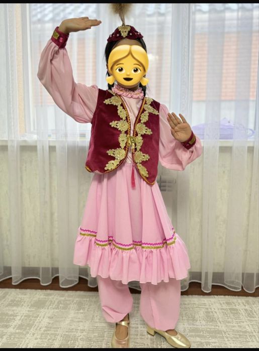 Национальная казахская платье