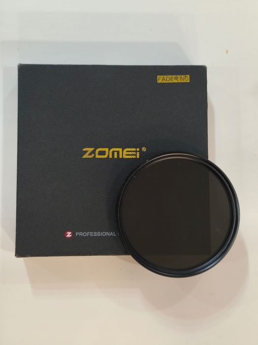 Използван филтър Zomei ABS Ultra Slim ND2‑400 Variable ND 67 мм – Добро състояние