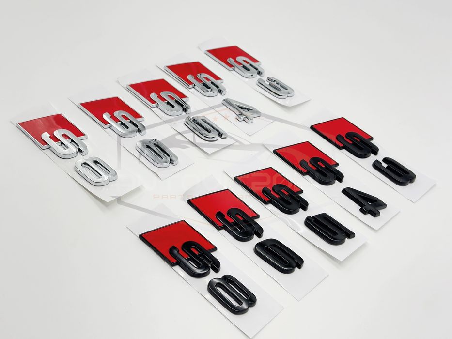 Audi надпис s3, s4, s5, s6, s8 емблема, Ауди, багажник, надпис