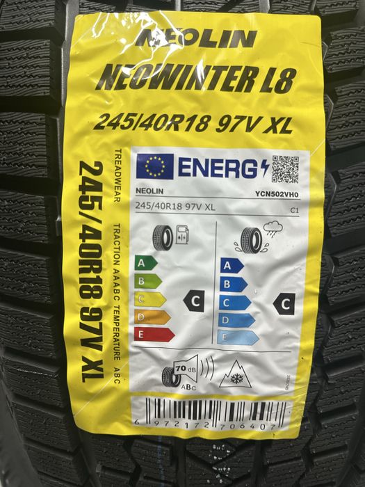 Нови зимни гуми NEOLIN L8 245/40R18 97V XL НОВ DOT БОРД 2454018