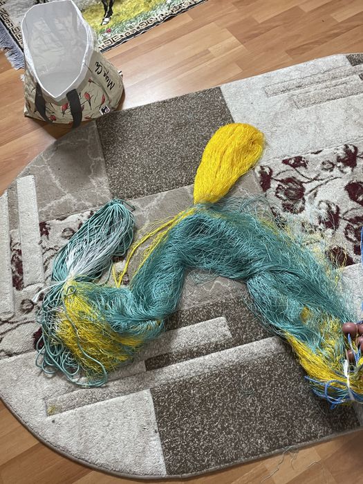 Plase de pescuit matase , trifilare